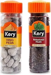 Kery Hing Peda & Banarasi Paan Mukhwas Mouthfreshener, 2 Bottles, 220g