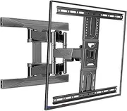 TV Wall Mount,Full Motion TV Wall Bracket Swivel and Tilt for Most 45-75 Inch Flat Screen TV,Wall Drilling Install,Holds Up to 100lbs/45.5kg TV Mount