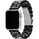 COACH Apple Watch 錶帶 38/41/42mm 適用 錶帶 新春送禮- 黑色C字玳瑁紋(不含手錶)