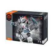 965pc iM.Master Mecha Model Building Blocks Kids DIY Assemble Toy Kit Grey 6y+