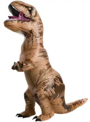 T-Rex Jurassic World Adults Plus Size Inflatable Costume