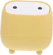 Trash Can Lid Mini Waste Bucket Desktop Bin for Kitchen Recycle Bin Top Trash Can
