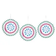 Solar Powered Holiday Stars - Set of 3