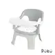 藍色企鵝 PUKU QQ軟糖兩用餐椅-可可灰 /兒童餐椅