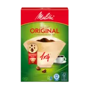 Melitta 1X4 Filter Paper - 80 Pieces - Brown