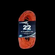 Camec 22M 15A RV Extension Lead Caravan Camper Trailer Motorhome RV Pop Top Camp