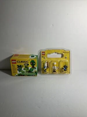 LEGO LEGO CLASSIC: Creative Green Bricks (11007) - Sealed W/ 3x Mini Figures!