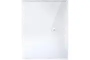Marbig Binder Pocket With Button A4 Clear Pack 12