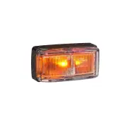 Narva 9-33V LED Side Directional Indicator Amber With Black Base And 0.5M Cable