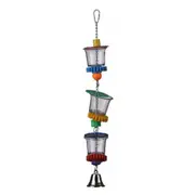 SuperBird Bottoms Up Bird Toy for African Greys Amazons & Eclectus 43 x 6.5cm
