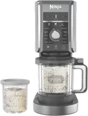 Ninja Creami Deluxe Ice Cream Maker Silver