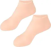 yuksok Silicone Socks for Skin, Toe Socks ion, Rough or, for Repairing Softening, Skin XL