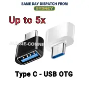 5x Fast Type C Male to USB 3.0 Premium A Female Converter USB-C Data OTG Adapter