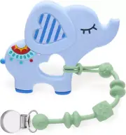 Teething Toys for Babies 0-6 6-12 Months Baby Teethers with Clip Silicone Baby T