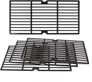 Utheer Cast Iron Grill Grates fit Oklahoma Joe's Longhorn Comb Charcoal/Gas Smoke 12201767,14201767, fit Oklahoma Joe's Longhorn 18202083,16202046,15202029 Cast Iron Grill Cooking Grids, 4 Pack