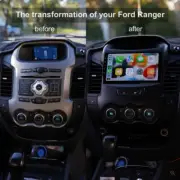 Camera Apple CarPlay Android auto For Ford Ranger 2012-2015 Head Unit Car Radio