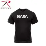 [ YAV ] ROTHCO 美國總公司正式授權經銷 NASA 蠕蟲 WORM LOGO 黑色 短T