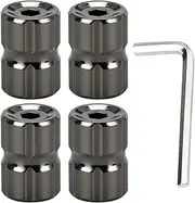 Tire Valve Stem Caps for Car,Car Tire Valve Stem Caps - 4X Leak-Proof Tyre Nozzle Accessories for Auto Truck Motorcycle and Most Vehicles Protection
