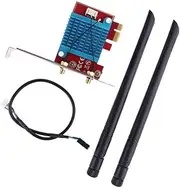 Tofficu Pcie WiFi Cards Computer Adapter Fittings Mini Pcie WiFi Network Card Converter M.2 for Pcs