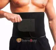 BraceUP Adjustable Stabilizing Lumbar Lower Back Brace Support Belt - Black