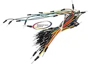 65pcs Breadboard Jumper Cables for Jump Code Wire Kit Set Breadboard Wires Connector