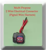 2 Wires Multi Purpose Electrical Connector Fits: ABS Fuel Injector Horn Sensors