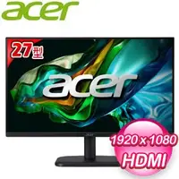 在飛比找AUTOBUY購物中心優惠-ACER 宏碁 EK271 E 27型 IPS 100Hz抗