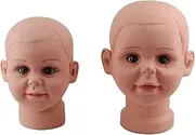 Rossy & Nancy Small Children Mannequin Manikin Head for Wig Hats Display Show Stand Model Mannequins