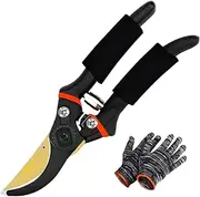 Floral Shears | Professional Multifunctional Ergonomic Pruning Shears - Cutting Scissors Gardening Tools, Flower Tree Trimmers for Fruit Picking, Trimming Branches