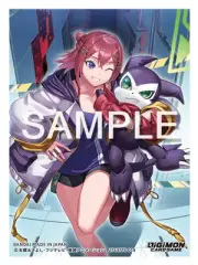 Digimon Card Game Bandai Official Licensed Sleeves - 2025 Yuuki and Impmon