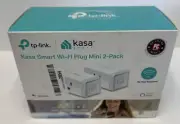 NEW TP Link Kasa HS105 Kit Smart Wifi Plug Mini 2 Pack