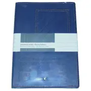 New Montblanc Fine Stationery Denim Edition Blue Lined Notebook #146 A5 117871