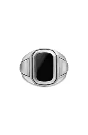 David Yurman Deco Signet Ring with Black Onyx at Nordstrom,