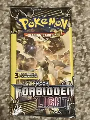2018 Pokemon TCG - Sun & Moon Forbidden Light Booster Pack - Sealed