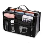 Bag Insert Liner Makeup Pouch Storage Bag Zip lock Bag Travel Cosmetic Handbag