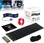 Lightride Devil Eyes, Devil Eyes Light for Cars, Dynamic Big Lights Car, with App Control and Remote Controller, for Cars, SUVs, Small mid-Size Trucks (348 * 102mm)
