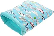 Hamster Sleeping Bed Cozy Cotton Hideout for Pets Winter Nest for Guinea Pigs Sugar Gliders Warm Comfortable Sleep Pouch for Hamsters Hedgehogs More