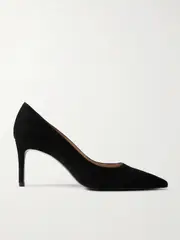 [Stuart Weitzman] Stuart Weitzman - Stuart Power Suede Pumps - Black - US7.5 US 7.5 Black