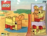 LEGO ELEPHANT SET ~ HTF 1998 Retired Mini Polybag Set #2166 NEW