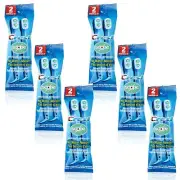 6 x 2-pk Crest Scope | Mini Brushes-Disposable Toothbrushes w/ Toothpaste & Pick