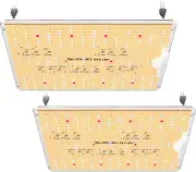 2025 New SF1000D 2Pack LED Grow Light with Samsung LM301B Diodes Deeper Penetrat