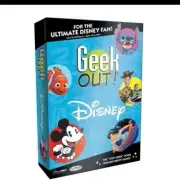 NEW Disney Geek Out Board Game - NEW UNOPENED - DISNEY GAME Board game Geek Out