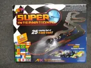 AFX #71241 Super International HO Scale Electric Slot Car Set - Mega G Cars!