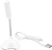 PC Microphone - Computer with USB Microphone, Desktop Condenser Microphone for Playback | Noise Reduction Audio Supplies, Studio Voice Recording for Computer