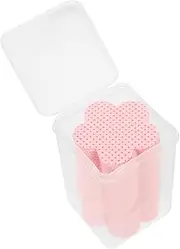 minkissy Sheets Lint Nail Polish Remover Pads Gentle Nail Wipes for Travel Easy Cotton