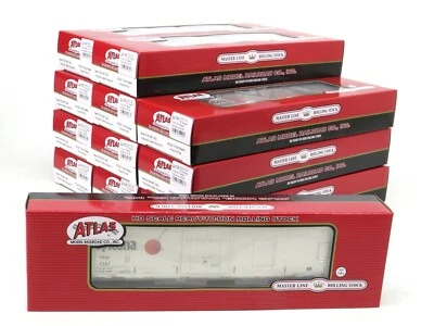 Atlas Tropicana 64' Trinity Reefer Boxcar, Full 12 Car Set, HO Gauge, NIB