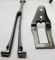 Iron Drop Leaf Table Support 3 PIECE SET Pleukharp fork bar hook table dining ki