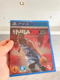 在飛比找露天拍賣優惠-PS4 NBA2K15中文版(可單機4人,盒況較差,有傷)