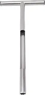 Soil Sampler Probe, 304 Stainless Steel Protable T Handle Soil Sampling Tool Soil Sensor Soil Ph Tester Digital for Farm Garden Lawn (21in)