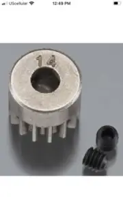 Axial Racing AX30840 Pinion Gear 32P 14T 5mm Motor Shaft